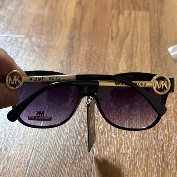 Michael Kors MK8818 Women’s Sunglasses Black Gold 58mm - UV400
